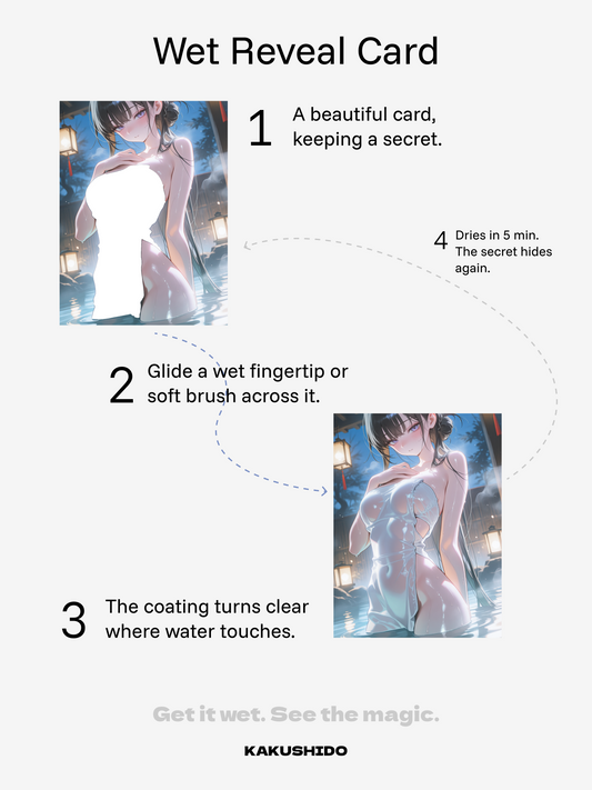Elise · Wet-Reveal Art Card · Hidden Devotion
